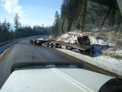 super b off of the road by vavenby bc