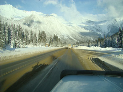 travelling through rogers pass