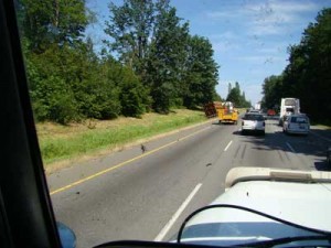 Pipe Truck Accident