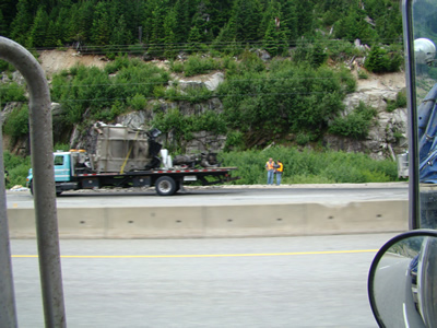 rear ender on the Coquihalla